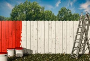 fence painting